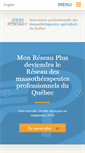 Mobile Screenshot of monreseauplus.com